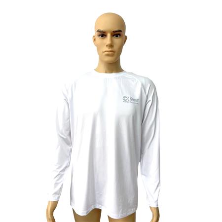 T-Shirt De Mangas Compridas Para Homem - Branco Sensas Sun Protect - Blanc