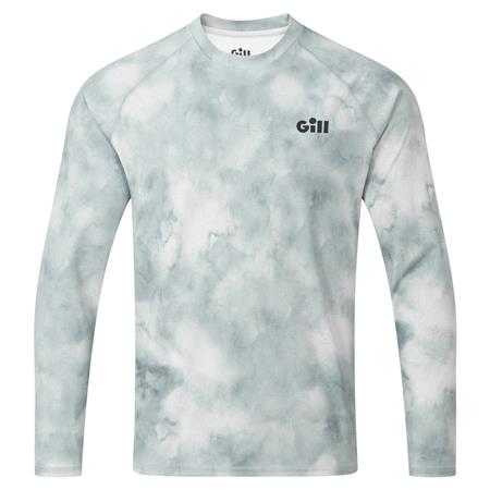 T-Shirt De Mangas Compridas Para Homem - Ice Camo Gill Xpel Tec L/S - Ice Camo