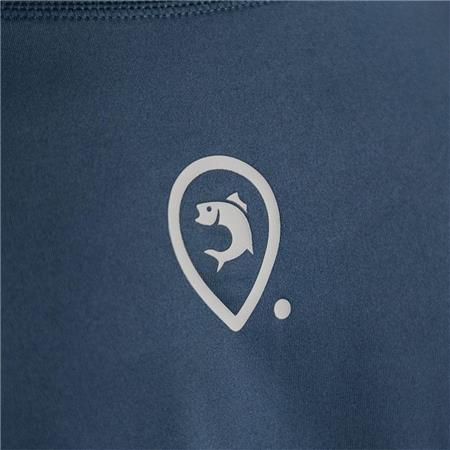 T-SHIRT DE MANGAS COMPRIDAS PARA HOMEM - MARINHO ADVENTER & FISHING BOZED ANTI UV - MARINE