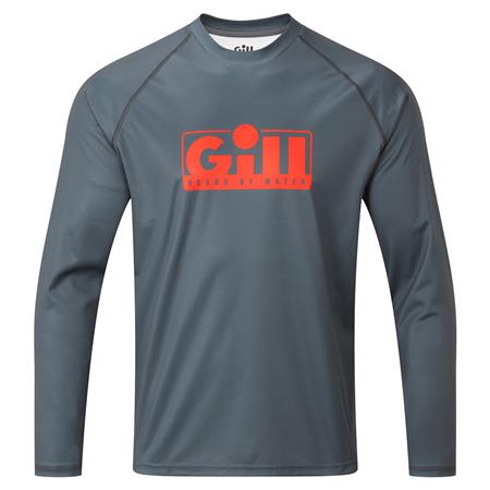 T-Shirt De Mangas Compridas Para Homem - Pewter Gill Xpel Tec L/S - Pewter