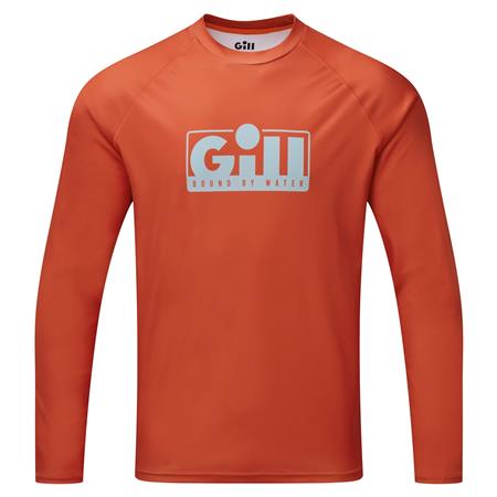 T-Shirt De Mangas Compridas Para Homem - Vermelho Gill Xpel Tec L/S - Rouge