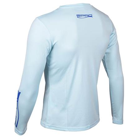 T-SHIRT DE MANGAS COMPRIDAS PARA MULHER SPRO WOMENS COOLING PERFORMANCE CREW SHIRT - BLEU