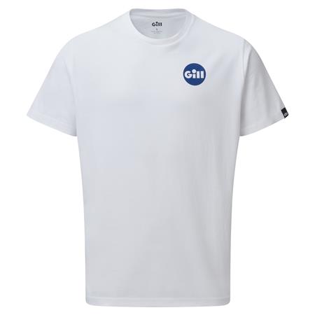 T-Shirt De Mangas Curtas Homem - Branco/Azul Gill Graphic - Blanc/Bleu
