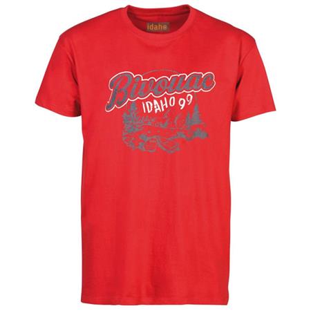 T-Shirt De Mangas Curtas Homem Idaho Bivouac