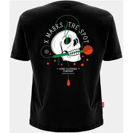 T-Shirt De Mangas Curtas Homem - Preto Kumu X Marks The Spot - Noir