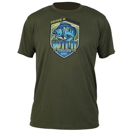 T-Shirt De Mangas Curtas Homem - Verde Hart Wild Fish - Vert