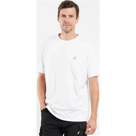 T-Shirt De Mangas Curtas Para Homem - Branco Bermudes Valewood - Blanc