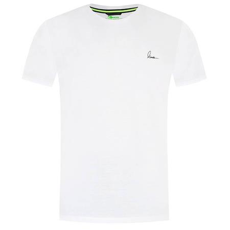 T-Shirt De Mangas Curtas Para Homem - Branco Korda Minimal - Blanc