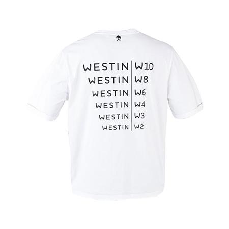 T-SHIRT DE MANGAS CURTAS PARA HOMEM - BRANCO WESTIN W RANGE - BLANC