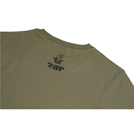 T-SHIRT DE MANGAS CURTAS PARA HOMEM - CAQUI BLACK CAT SHIRT - KAKI