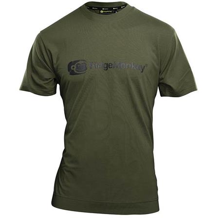 T-Shirt De Mangas Curtas Para Homem - Caqui Ridge Monkey Apearel Dropback - Kaki