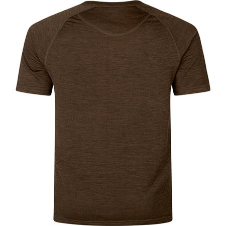 T-SHIRT DE MANGAS CURTAS PARA HOMEM - MARROM SEELAND ACTIVE S/S