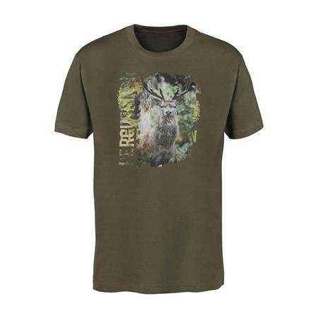 T-Shirt De Mangas Curtas Para Homem Percussion Serigraphie