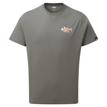 T-Shirt De Mangas Curtas Para Homem - Pewter Gill Graphic - Pewter