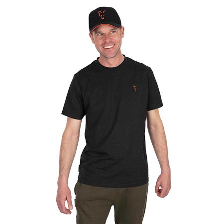 T-SHIRT DE MANGAS CURTAS PARA HOMEM - PRETO FOX COLLECTION LW JOGGER GREEN & BLACK - NOIR