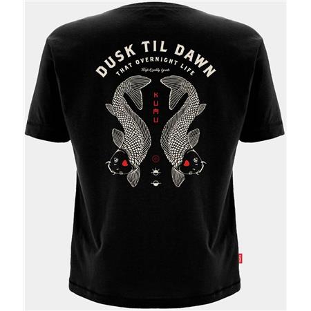 T-Shirt De Mangas Curtas Para Homem - Preto Kumu Dusk Till Dawn - Noir