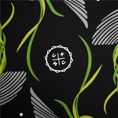 T-SHIRT DE MANGAS CURTAS PARA HOMEM - PRETO KUMU TSHIRT VORTEX - NOIR