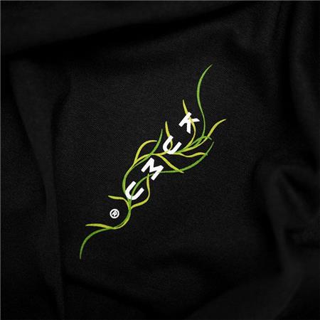 T-SHIRT DE MANGAS CURTAS PARA HOMEM - PRETO KUMU TSHIRT VORTEX - NOIR