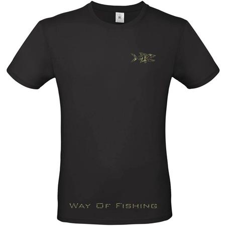 T-Shirt De Mangas Curtas Para Homem - Preto W.O.F. Croix - Noir