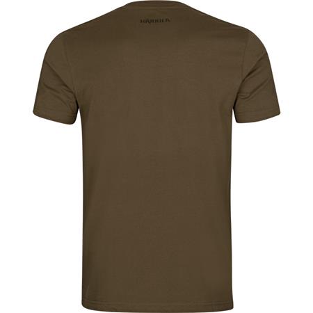 T-SHIRT DE MANGAS CURTAS PARA HOMEM - VERDE HARKILA NATURE L/S