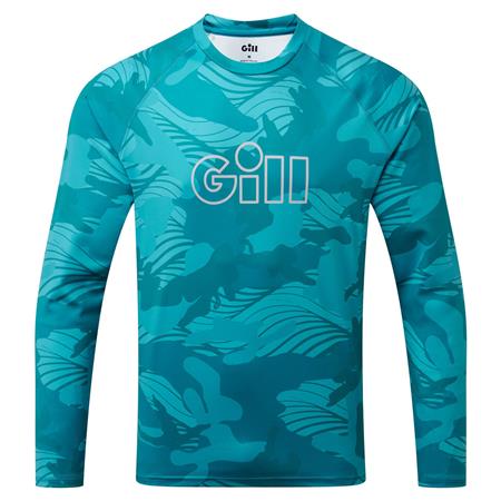 T-Shirt De Mangas Longas Homem - Pool Camo Gill Xpel Tec L/S - Pool Camo