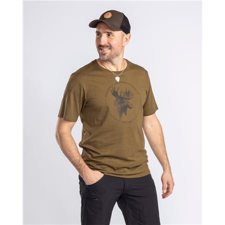 T-SHIRT FÜR MÄNNER PINEWOOD MOOSE W