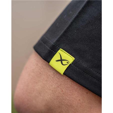 T-SHIRT HEREN MET KORTE MOUWEN FOX MATRIX BLACK HEX PRINT T-SHIRT - ZWART