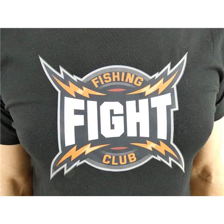 T-SHIRT ΚΟΝΤΟΜΆΝΙΚΟ ΑΝΔΡΙΚΌ FC FIGHT - ΜΑΎΡΟ