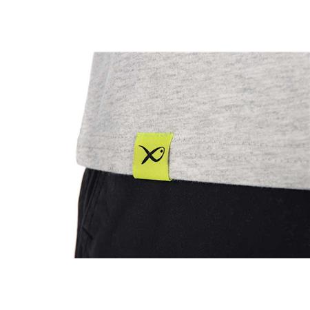 T-SHIRT ΚΟΝΤΟΜΆΝΙΚΟ ΑΝΔΡΙΚΌ FOX MATRIX MINI LOGO T-SHIRT - ΓΚΡΙ