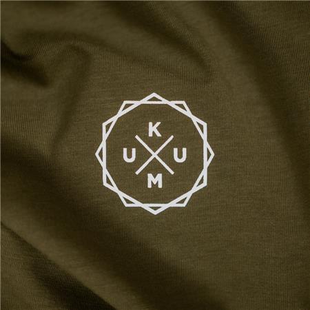T-SHIRT ΚΟΝΤΟΜΆΝΙΚΟ ΑΝΔΡΙΚΌ KUMU DEATH RIG TEE - ΧΑΚΊ