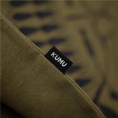 T-SHIRT ΚΟΝΤΟΜΆΝΙΚΟ ΑΝΔΡΙΚΌ KUMU DEATH RIG TEE - ΧΑΚΊ