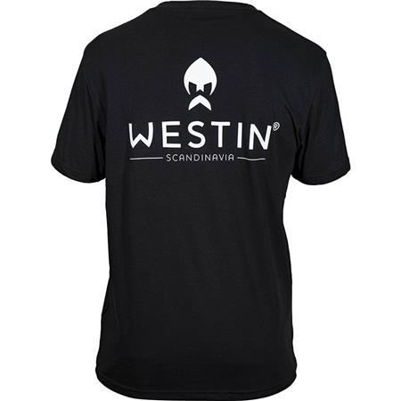T-SHIRT ΚΟΝΤΟΜΆΝΙΚΟ ΑΝΔΡΙΚΌ WESTIN VERTICAL T-SHIRT - ΜΑΎΡΟ