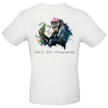 T-SHIRT ΚΟΝΤΟΜΆΝΙΚΟ ΑΝΔΡΙΚΌ W.O.F. BONOBO - ΛΕΥΚΌ