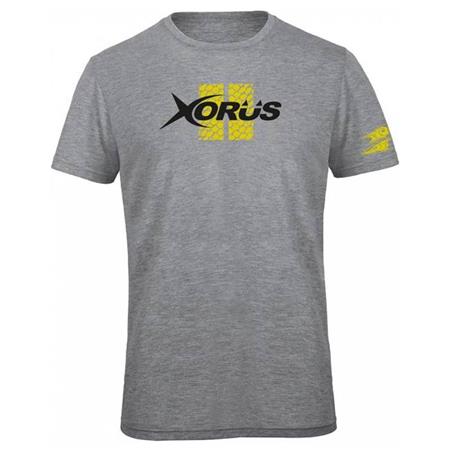 T-Shirt Κοντομάνικο Ανδρικό Xorus - Γκρι/Κίτρινο