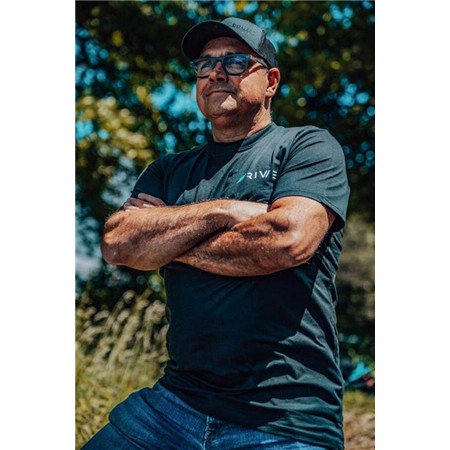T-Shirt Kortærmet Herre Rive - Sort
