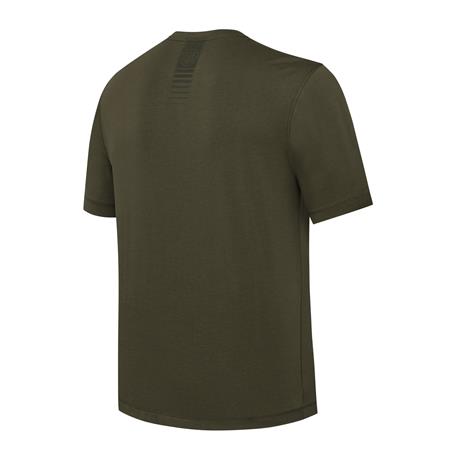 T-SHIRT KORTE MOUWEN HEREN - DONKER OLIJFGROEN BERETTA FIR - DARK OLIVE