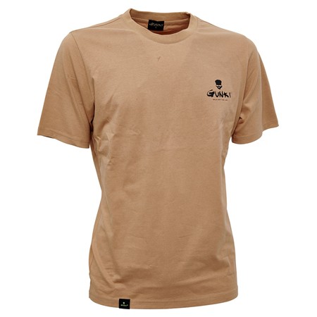 T-SHIRT KORTE MOUWEN HEREN GUNKI CHIEF - CARAMEL