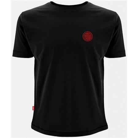 T-SHIRT KORTE MOUWEN HEREN KUMU LOTUS - ZWART