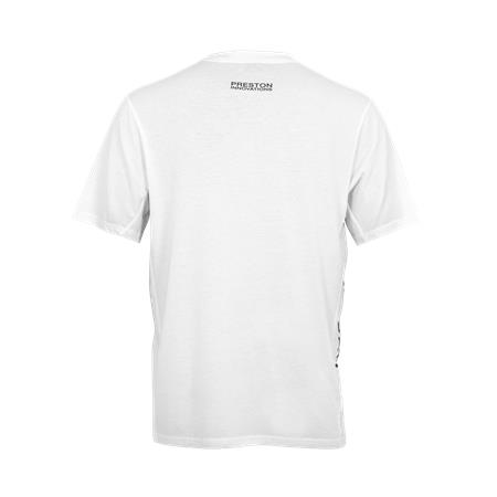 T-SHIRT KORTE MOUWEN HEREN PRESTON INNOVATIONS CORE COLLECTION T-SHIRT - WIT