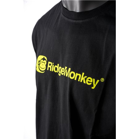 T-SHIRT KORTE MOUWEN HEREN RIDGE MONKEY APEAREL LIGHTWEIGHT CLASSIC T-SHIRT - ZWART