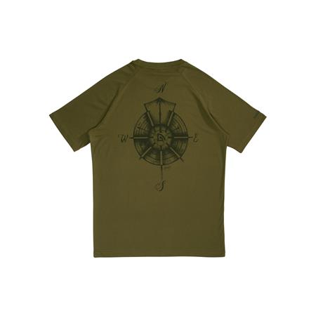 T-SHIRT KORTE MOUWEN HEREN TRAKKER TEMPEST T-SHIRT - GROEN