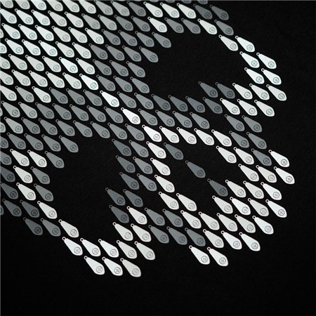 T-SHIRT KORTE MOUWEN MAN KUMU LEAD HEAD - NOIR