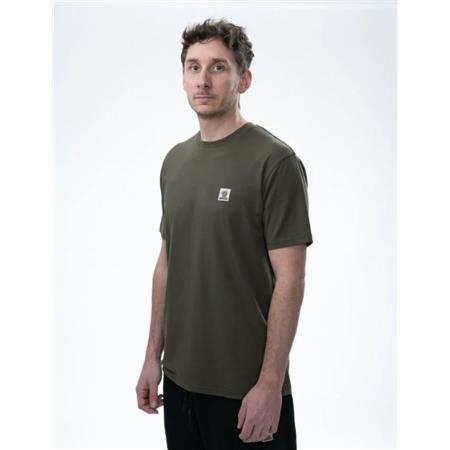 T-SHIRT KORTE MOUWEN MAN NASH MAKE IT HAPPEN BADGE - VERT