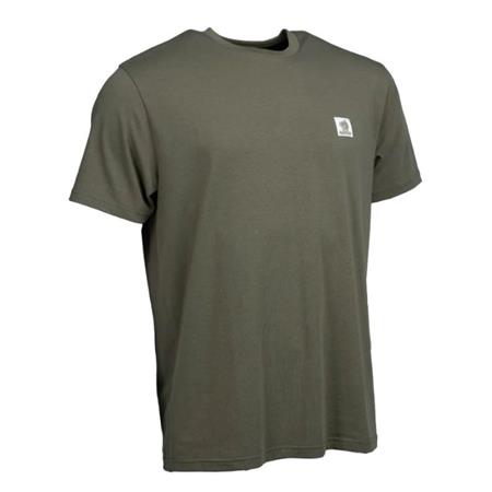 T-Shirt Korte Mouwen Man Nash Make It Happen Badge - Vert