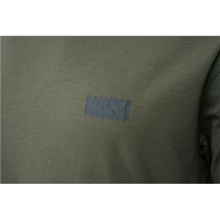 T-SHIRT KORTE MOUWEN MAN NASH MAKE IT HAPPEN CARP LOGO - VERT