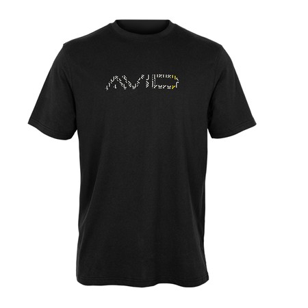 T-Shirt Korte Mouwen Voor Heren Avid Carp Compound T-Shirt - Zwart