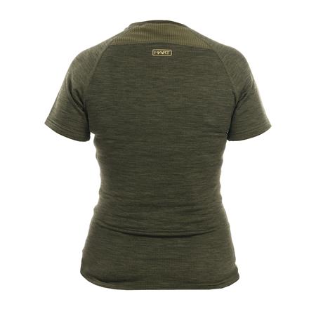 T-SHIRT KURZARM FÜR FRAUEN HART H-TRAIL-S - OLIVE FONCÉ