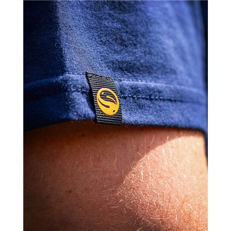 T-SHIRT KURZARM HERREN GURU GLITCH TEE - MARINEBLAU