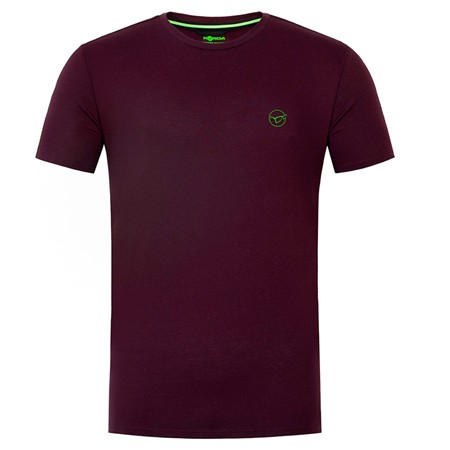 T-SHIRT KURZARM HERREN KORDA MANDALA - BORDEAUX