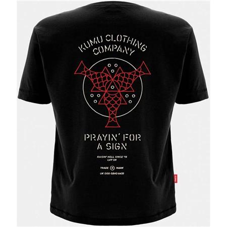 T-Shirt Kurzarm Herren Kumu Carp Gods - Schwarz